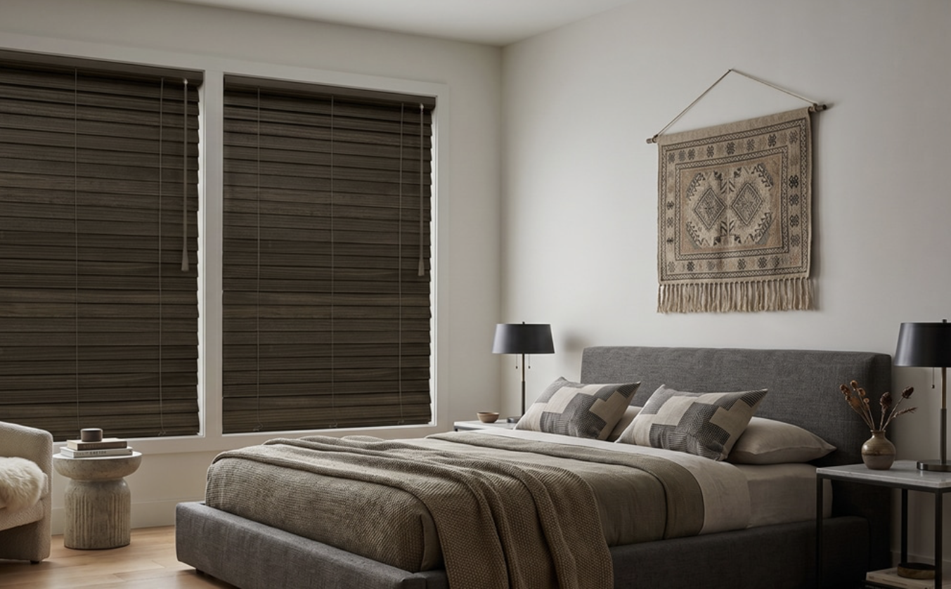 Espresso Wood Blinds